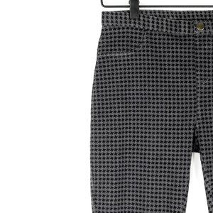 SIMPLY VERA Mid-Rise Houndstooth Chino Leggings